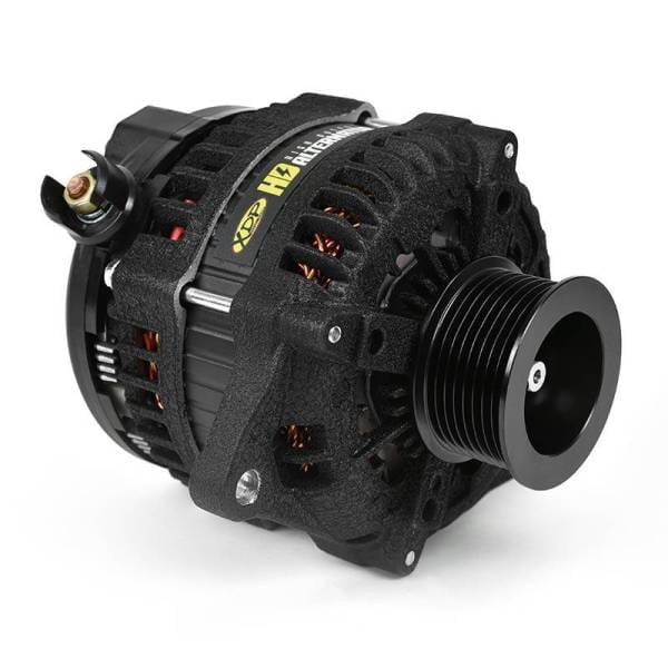 XDP Wrinkle Black HD High Output Alternator 2011-2022 Ford 6.7L Powerstroke XD352