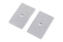 Zone Offroad 2.5in x 6 Degree Shims (Pair) - ZONU3002