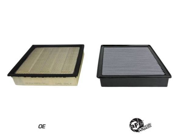 aFe MagnumFLOW Pro DRY S OE Replacement Filter 2020 Ford Trucks V8 6.7L (td)/7.3L - 31-10305 thumbnail 3