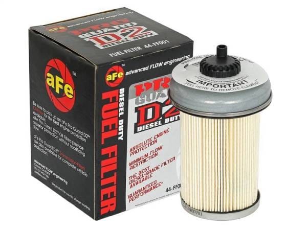 aFe ProGuard D2 Fluid Filters Fuel F/F FUEL GM Diesel Trucks 92-00 V8- 6.2L 6.5L (td) - 4 Pack - 44-FF001-MB thumbnail 4