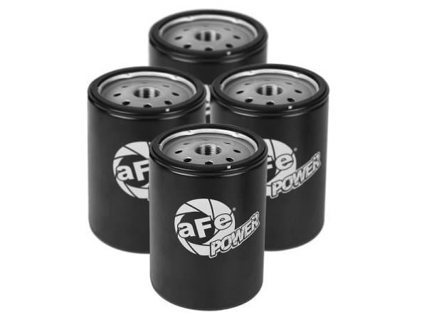 aFe ProGuard D2 Fluid Filters Oil for 01-17 GM Diesel Trucks V8-6.6L (4 Pack) - 44-LF001-MB thumbnail 2