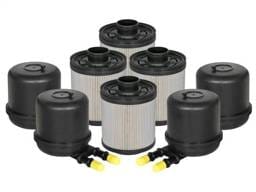 aFe Pro GUARD D2 Fuel Filter 11-17 Ford Diesel Trucks V8 6.7L (td) (4 Pack) - 44-FF014-MB