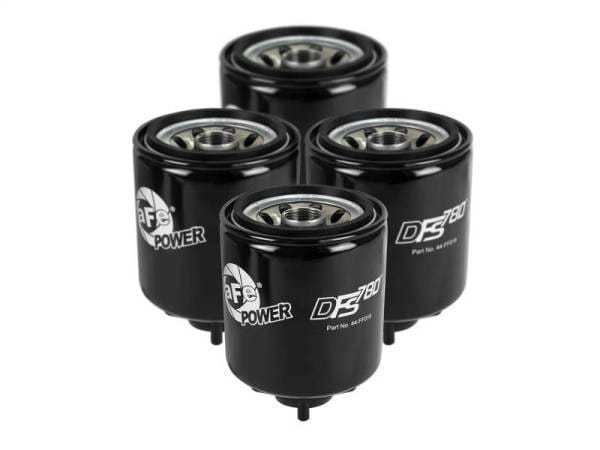 aFe Pro GUARD D2 Fuel Filter for DFS780 Fuel System Fuel Filter (For 42-12032 Fuel System) - 4 Pack - 44-FF019-MB