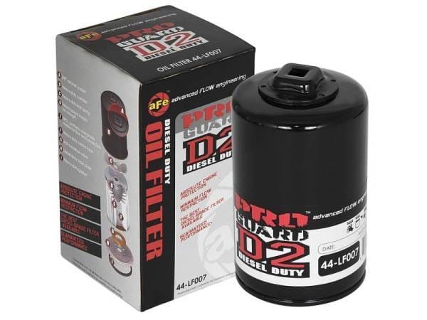 aFe Pro GUARD D2 Oil Filter 97-08 Ford Trucks V6 4.2L / V8 4.6L (4 Pack) - 44-LF007-MB thumbnail 4