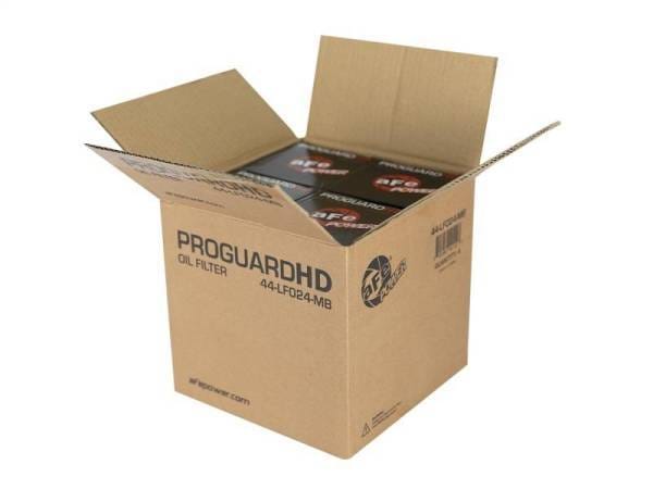 aFe Pro GUARD D2 Oil Filter 11-17 Ford Diesel Trucks V8 6.7L (td) (4 Pack) - 44-LF024-MB thumbnail 8