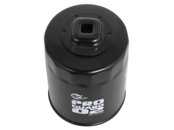 aFe ProGuard D2 Oil Filter (4 Pack) 11-13 Ford F-150 V6 3.5/3.7L / V8 5.0L (w/ 3/8in Ratchet Drive) - 44-LF025-MB thumbnail 7