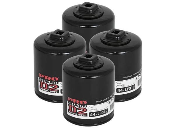 aFe Pro GUARD D2 Oil Filter 07-14 GM Trucks V8 4.8L/5.3L/6.0L/6.2L (4 Pack) - 44-LF012-MB thumbnail 2