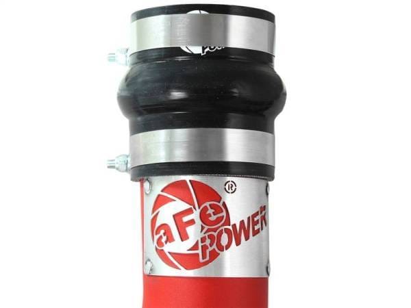 aFe Bladerunner Intercooler Tubes Hot & Cold Side 3.5in 94-02 Dodge Diesel Trucks L6-5.9L (td) - Red - 46-20064-R thumbnail 2