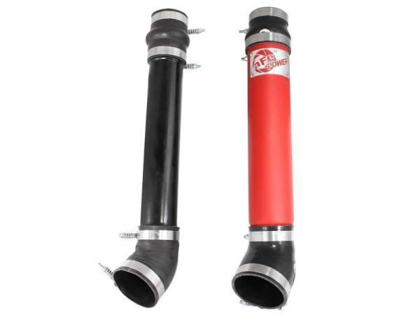 aFe Bladerunner Intercooler Tube Cold Side 3.5in 94-02 Dodge Trucks 5.9L - Red - 46-20067-R thumbnail 4