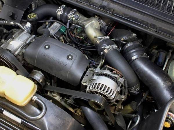 aFe Bladerunner Intercoolers I/C Tube 3in Hot/Cold Ford F-250/F-350 99-03 V8-7.3L - Black - 46-20094-B thumbnail 2