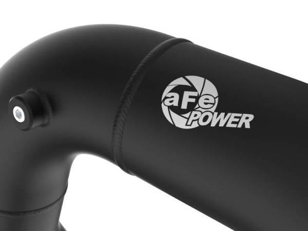 afe 08-10 Ford Trucks V8-6.4L (td) BladeRunner 3 IN Aluminum Hot Charge Pipe - Black - 46-20079-B thumbnail 2