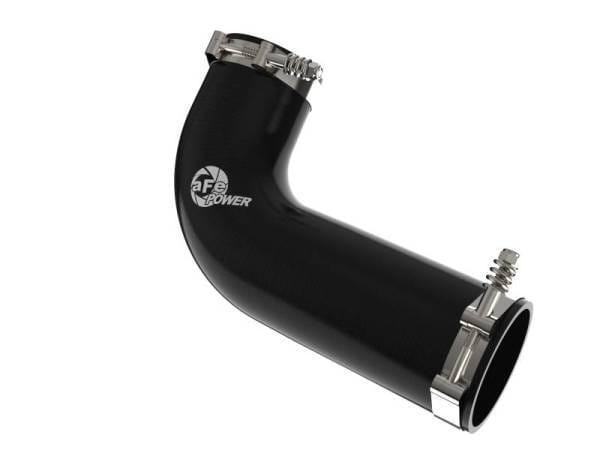 afe 08-10 Ford Trucks V8-6.4L (td) BladeRunner 3 IN Aluminum Hot Charge Pipe - Black - 46-20079-B thumbnail 3
