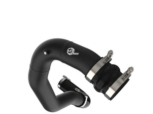 afe 08-10 Ford Trucks V8-6.4L (td) BladeRunner 3 IN Aluminum Hot Charge Pipe - Black - 46-20079-B thumbnail 5