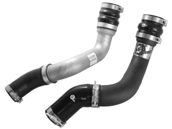 aFe BladeRunner 3in Black Intercooler Tubes Hot & Cold Side Kit for 13-14 Dodge RAM Diesel 6.7L (td) - 46-20134-B thumbnail 2