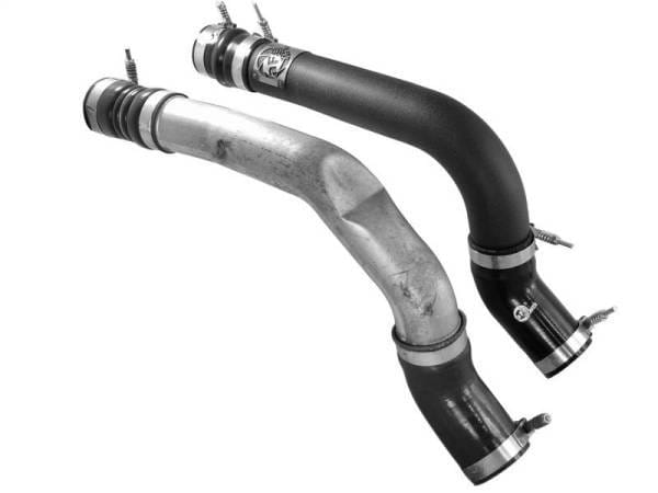 aFe BladeRunner 3in Black Intercooler Tube Hot Side w/ Couplings & Clamps 13-14 Dodge RAM 6.7L (td) - 46-20138-B thumbnail 2