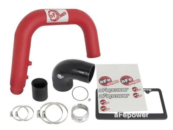 aFe BladeRunner 2.5in Red IC Tube Hot Side w/ Coupling & Clamp Kit 2016 GM Colorado/Canyon 2.8L - 46-20268-R thumbnail 9