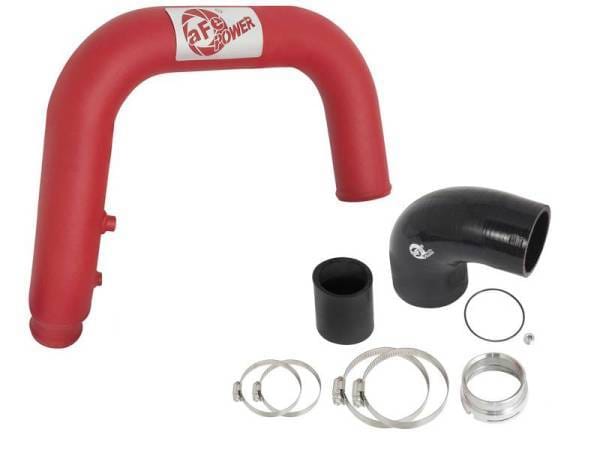 aFe BladeRunner 2.5in Red IC Tube Hot Side w/ Coupling & Clamp Kit 2016 GM Colorado/Canyon 2.8L - 46-20268-R thumbnail 10