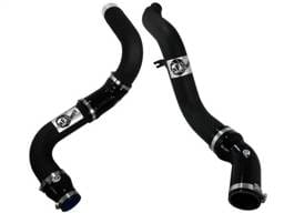aFe Bladerunner 3in Black Intercooler Hot and Cold Side Tubes 14-15 Dodge Ram 1500 EcoDiesel V6 3.0L - 46-20174-B