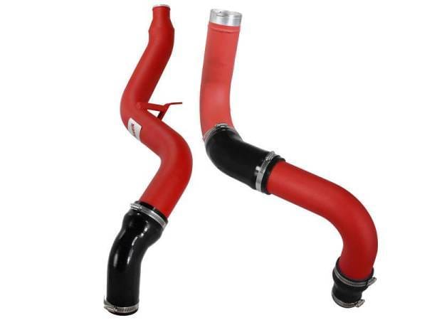aFe Bladerunner 3in Red Intercooler Hot and Cold Side Tubes 14-15 Dodge Ram 1500 EcoDiesel V6 3.0L - 46-20174-R thumbnail 3