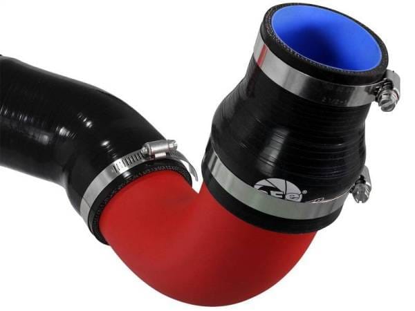 aFe Bladerunner 3in Red Intercooler Cold Side w/ Couplings Ram 1500 EcoDiesel 2014 V6 3.0L - 46-20179-R thumbnail 5