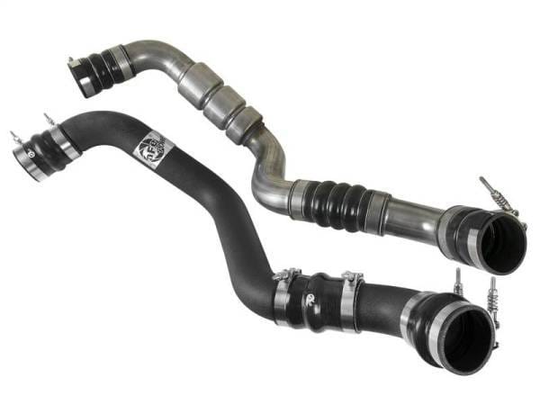 aFe Bladerunner Intercooler Tube Hot Side 3in 17-18 GM Diesel Trucks V8-6.6L (td) L5P - Black - 46-20338-B thumbnail 4