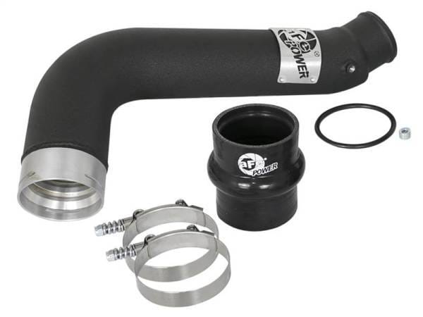 aFe BladeRunner 3in Black Intercooler Tube Cold Side 17-18 GM Diesel Trucks V8 6.6L (td) L5P - 46-20339-B thumbnail 3