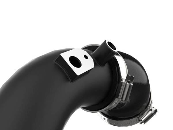 aFe BladeRunner 2 1/2in Intercooler Hot Side Charge Pipe 18-21 Jeep Wrangler JL L4-2.0L (t) - Black - 46-20468-B thumbnail 2