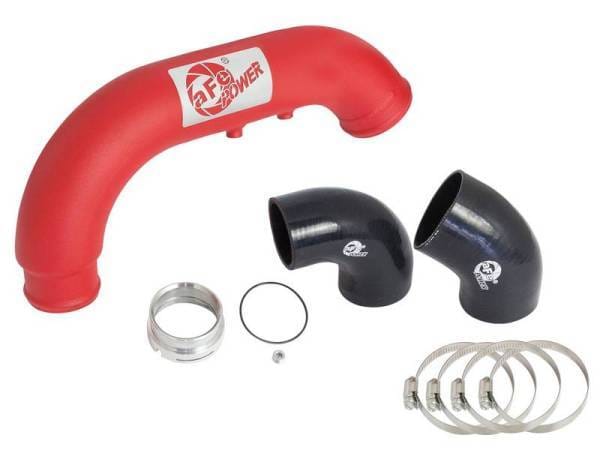 aFe BladeRunner 3in Red IC Tube Cold Side w/ Coupling & Clamp Kit 2016 GM Colorado/Canyon 2.8L - 46-20269-R thumbnail 10