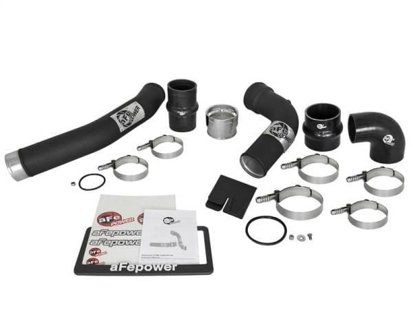 aFe Bladerunner 3in Hot and Cold Side Black Intercooler Tubes 2017 Ford Diesel Trucks V8 6.7L (td) - 46-20314-B thumbnail 3