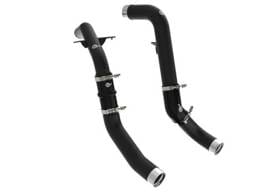 aFe RAM 1500 20-22 V6-3.0L (td) BladeRunner 2-1/2 in & 3in Aluminum Hot & Cold Charge Pipe Kit Black - 46-20594-B