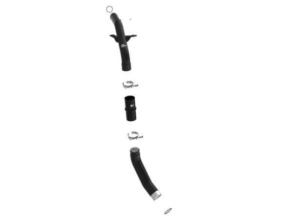 aFe RAM 1500 20-22 V6-3.0L (td) BladeRunner 2-1/2in & 3in Aluminum Hot Charge Pipe Black - 46-20598-B thumbnail 6