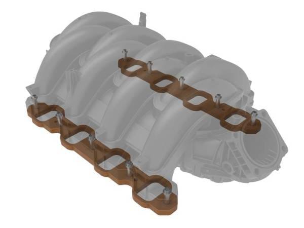 aFe Silver Bullet Intake Manifold Spacer Kit 2020 F-250/F-350 V8-7.3L - 46-33024 thumbnail 2