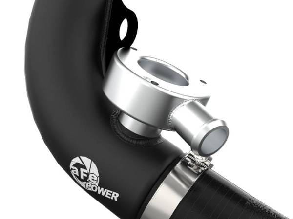 aFe BladeRunner 2 1/2in Intercooler Hot Side Charge Pipe 18-21 Jeep Wrangler JL L4-2.0L (t) - Black - 46-20468-B thumbnail 3