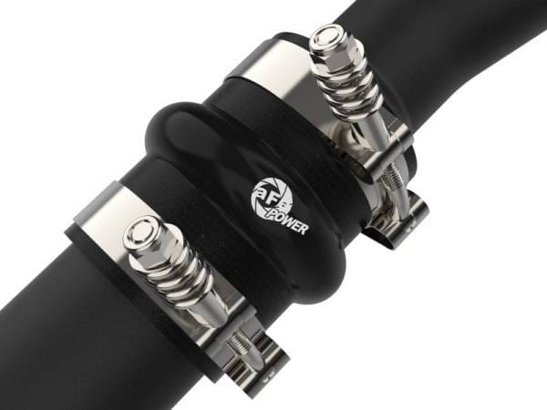 aFe Bladerunner Intercoolers I/C Tubes Hot/Cold 2021+ Ford F-150 V6-2.7L (tt) - Black - 46-20474-B thumbnail 2