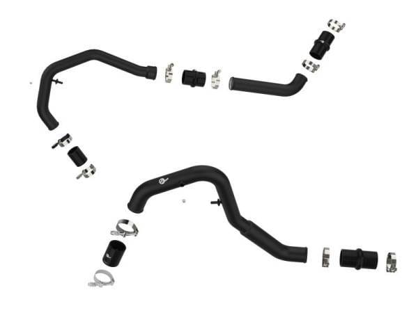 aFe Bladerunner Intercooler Hot Charge Pipe Black 2-2.5in 2021+ Ford F-150 V6-2.7L (tt) - 46-20478-B thumbnail 7