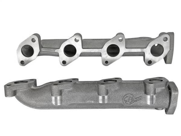 aFe BladeRunner Ported Ductile Iron Exhaust Manifold 08-10 Ford Diesel Trucks V8 6.4L (td) - 46-40124 thumbnail 3