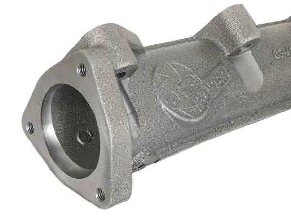 aFe BladeRunner Ported Ductile Iron Exhaust Manifold 08-10 Ford Diesel Trucks V8 6.4L (td) - 46-40124 thumbnail 5