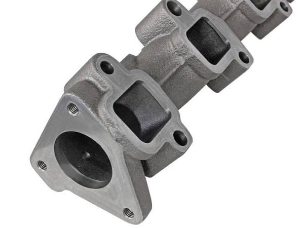 aFe Power BladeRunner Ported Ductile Iron Exhaust Manifold 01-16 GM Diesel Trucks V8-6.6L (td) - 46-40024 thumbnail 3