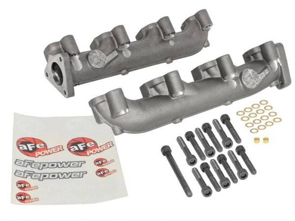aFe Power BladeRunner Ported Ductile Iron Exhaust Manifold 01-16 GM Diesel Trucks V8-6.6L (td) - 46-40024 thumbnail 4