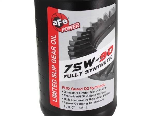 aFe Pro Series Rear Diff Cover Kit Black w/ Gear Oil 86-16 Ford F-250/F-350 V8 7.3L/6.0L/6.4L/6.7L - 46-70022-WL thumbnail 5
