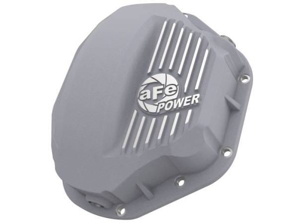 afe Rear Differential Cover (Raw; Street Series); Dodge Diesel Trucks 94-02 L6-5.9L (td) - 46-70030 thumbnail 2
