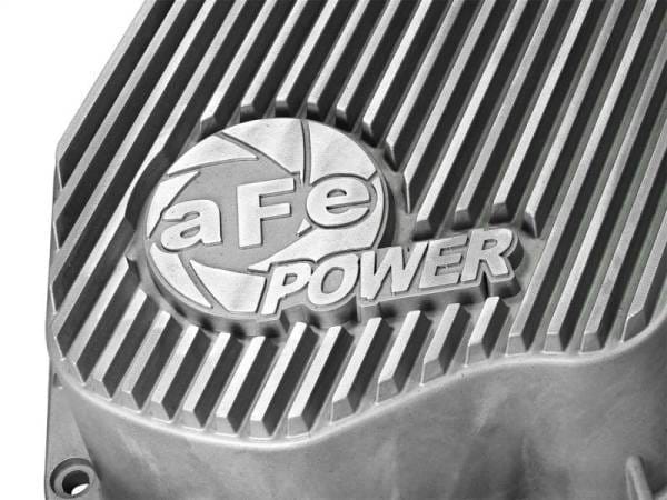 afe Rear Differential Cover (Raw; Street Series); Dodge Diesel Trucks 94-02 L6-5.9L (td) - 46-70030 thumbnail 5