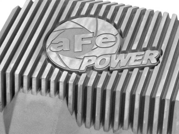 afe Front Differential Cover (Raw; Street Series); Ford Diesel Trucks 94.5-14 V8-7.3/6.0/6.4/6.7L - 46-70080 thumbnail 6