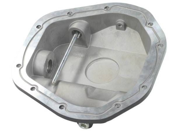 aFe Power Front Differential Cover 5/94-12 Ford Diesel Trucks V8 7.3/6.0/6.4/6.7L (td) Machined Fins - 46-70082 thumbnail 10
