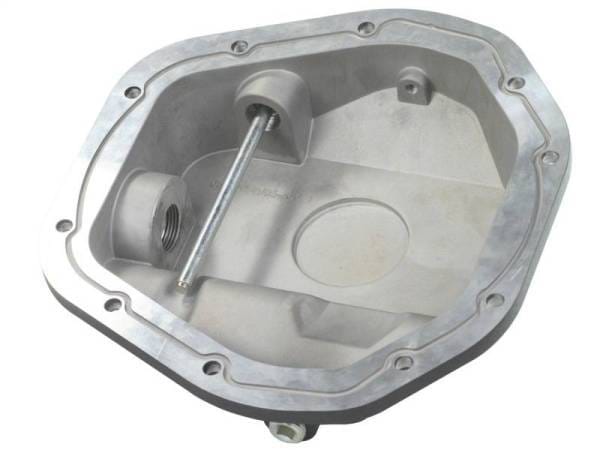 aFe Power Front Diff Cover w/ 75W-90 Gear Oil 5/94-12 Ford Diesel Trucks V8 7.3/6.0/6.4/6.7L (td) - 46-70082-WL thumbnail 6