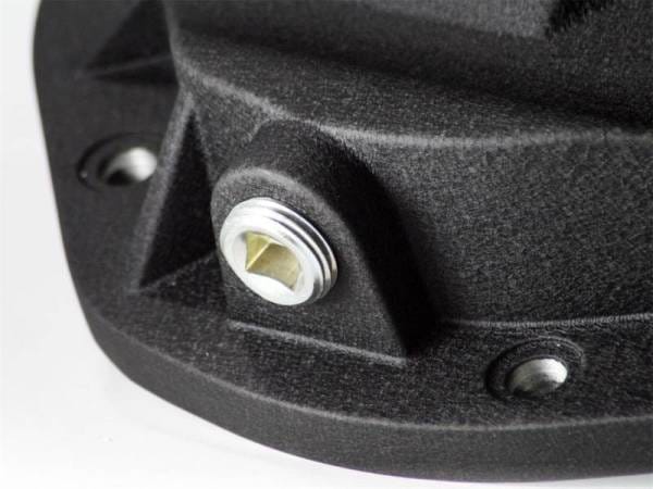 aFe Power Front Diff Cover w/ 75W-90 Gear Oil 5/94-12 Ford Diesel Trucks V8 7.3/6.0/6.4/6.7L (td) - 46-70082-WL thumbnail 7