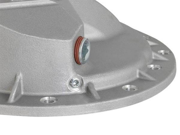 afe Front Differential Cover (Raw; Street Series); Dodge Diesel Trucks 03-12 L6-5.9/6.7L (td) - 46-70040 thumbnail 3