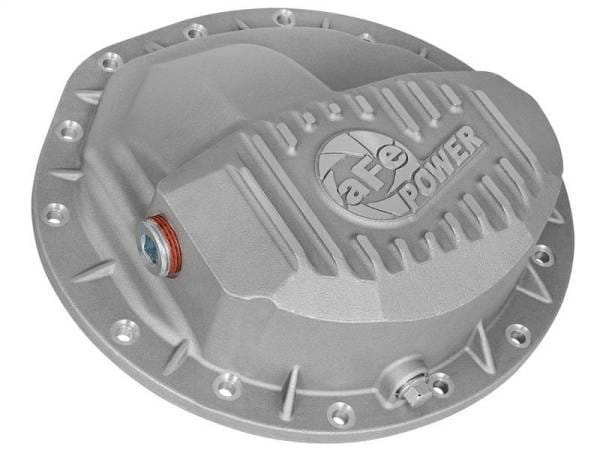 afe Front Differential Cover (Raw; Street Series); Dodge Diesel Trucks 03-12 L6-5.9/6.7L (td) - 46-70040 thumbnail 4