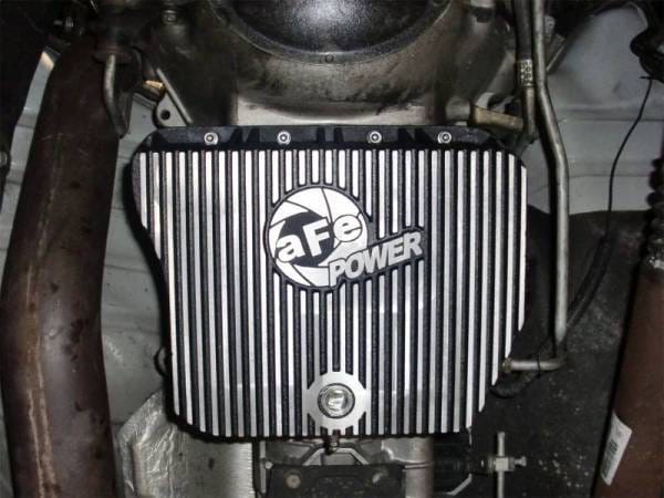 aFe Power Cover Trans Pan Machined COV Trans Pan Dodge Diesel Trucks 94-07 L6-5.9L (td) Machined - 46-70052 thumbnail 2