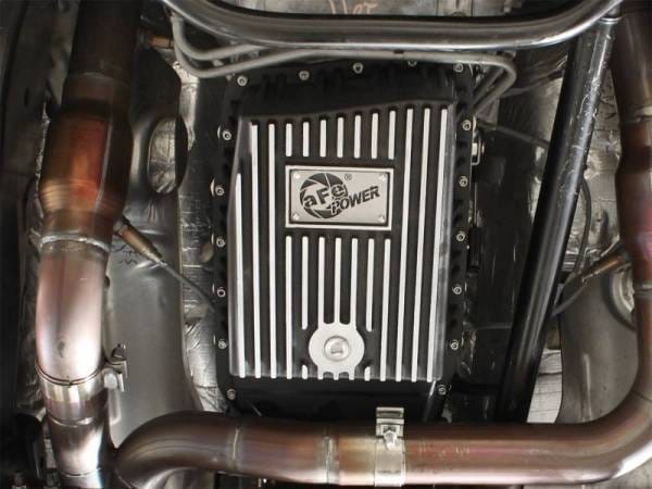 aFe Power Transmission Pan Black Machined 09-14 Ford 6R80 F-150 Trucks - 46-70172 thumbnail 3